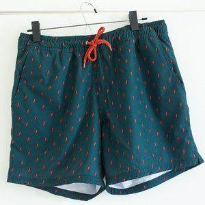 J. by J. Crew 6" Printed Swim Trunk, Lightning